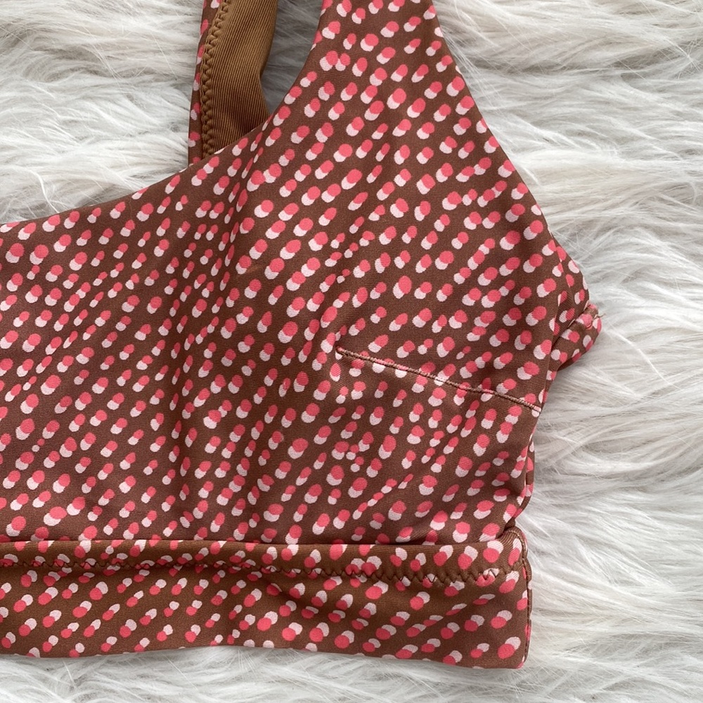 Aerie | Polka Dot Wide Strap Scoop Bikini Top - Picture 6 of 11